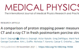 质子CT可降低射程不确定性，并成功在猪上验证